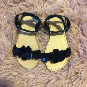 Toddler Sandals. Navy blue color